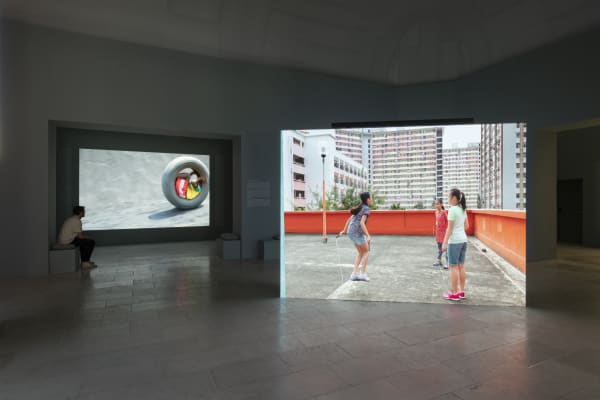 Installation view, Francis Alÿs: The Nature of the Game, Belgian Pavilion, Venice Biennale Arte 2022, Photo: Dario Lasagni