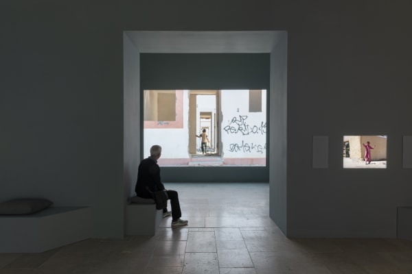 Installation view, Francis Alÿs: The Nature of the Game, Belgian Pavilion, Venice Biennale Arte 2022, Photo: Dario Lasagni