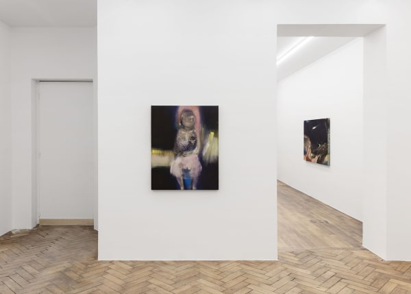 Installation view, Leiko Ikemura: New Girls ou Les Filles Difficiles, Galerie Peter Kilchmann, Paris, France, 2022-2023, Photo: Claire Dorn