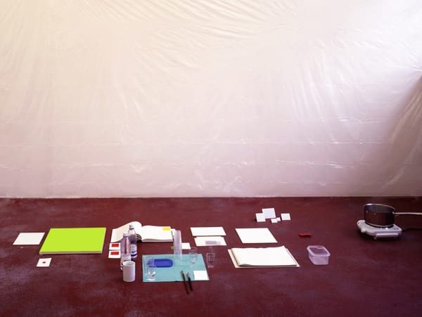 Installation view, Bruno Jakob: My Paintings, Galerie Peter Kilchmann, Zurich, Switzerland, 2006