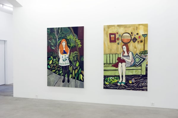 Installation view, Raffi Kalenderian: Satellites, Galerie Peter Kilchmann, Zurich, Switzerland, 2008
