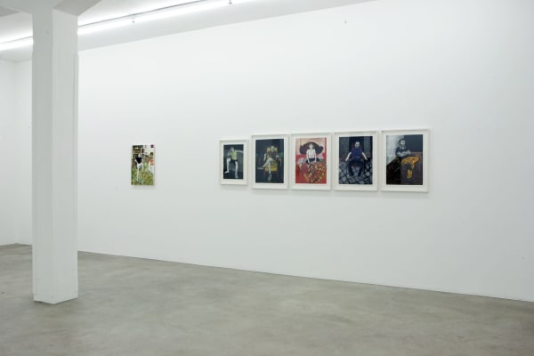 Installation view, Raffi Kalenderian: Satellites, Galerie Peter Kilchmann, Zurich, Switzerland, 2008