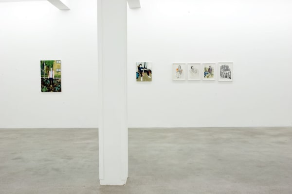 Installation view, Raffi Kalenderian: Satellites, Galerie Peter Kilchmann, Zurich, Switzerland, 2008