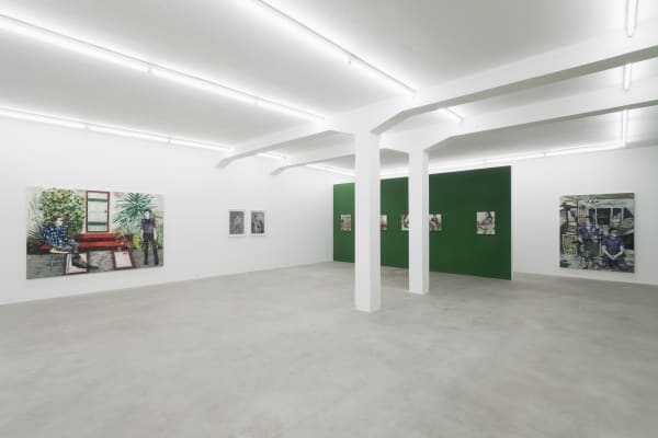 Installation view, Raffi Kalenderian: Memoranda, Galerie Peter Kilchmann, Zurich, Switzerland, 2010