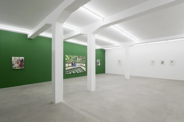 Installation view, Raffi Kalenderian: Memoranda, Galerie Peter Kilchmann, Zurich, Switzerland, 2010