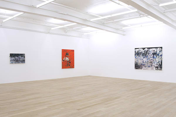 Installation view, Raffi Kalenderian: To Walk Through the Night, Galerie Peter Kilchmann, Zurich, Switzerland, 2015, Photo: Sebastian Schaub