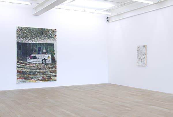 Installation view, Raffi Kalenderian: To Walk Through the Night, Galerie Peter Kilchmann, Zurich, Switzerland, 2015, Photo: Sebastian Schaub