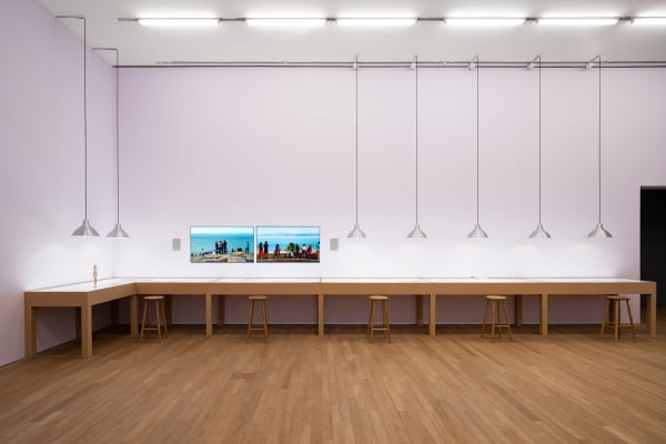Installation view, Francis Alÿs: Wet feet __ dry feet: borders and games, Tai Kwun Contemporary, Hong Kong, China, Photo Kwan Sheung Chi