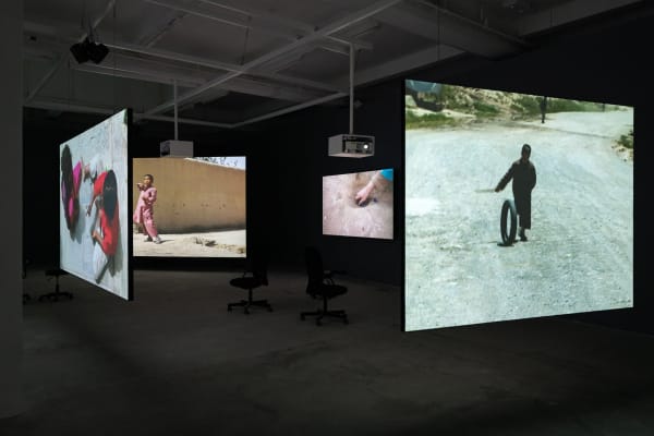 Installation view, Francis Alÿs: Wet feet __ dry feet: borders and games, Tai Kwun Contemporary, Hong Kong, China, Photo Kwan Sheung Chi
