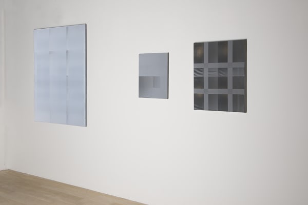 Installation view, Tobias Kaspar: Surface Apparent, Galerie Peter Kilchmann, Zurich, Switzerland, 2016, Photo: Sebastian Schaub