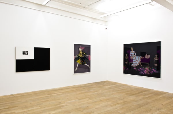 Installation view, Tobias Kaspar: The Category Is, Galerie Peter Kilchmann, Zurich, Switzerland, 2019, Photo: Sebastian Schaub