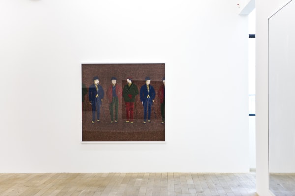Installation view, Tobias Kaspar: The Category Is, Galerie Peter Kilchmann, Zurich, Switzerland, 2019, Photo: Sebastian Schaub