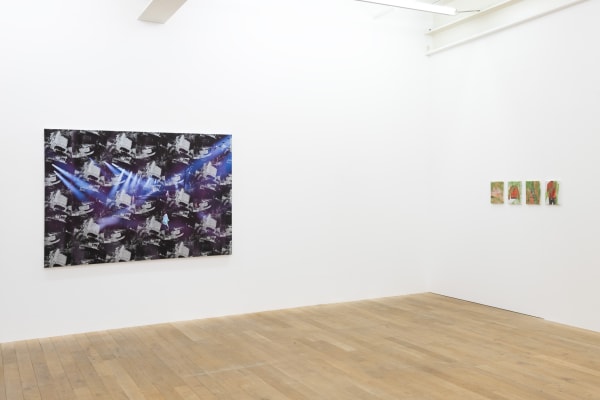 Installation view, Tobias Kaspar: Personal Shopper, Galerie Peter Kilchmann, Zurich, Switzerland, 2022, Photo: Sebastian Schaub