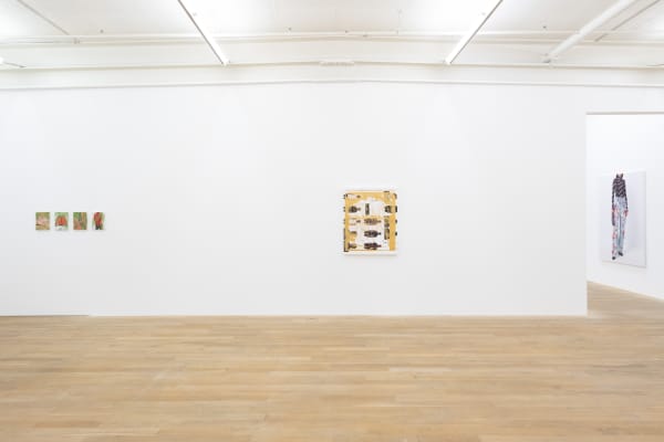 Installation view, Tobias Kaspar: Personal Shopper, Galerie Peter Kilchmann, Zurich, Switzerland, 2022, Photo: Sebastian Schaub