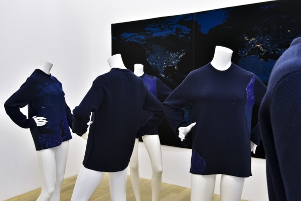 Installation view, Tobias Kaspar: Epicentre, Galerie Peter Kilchmann, Zurich, Switzerland, 2020, Photo: Sebastian Schaub