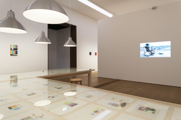 Installation view, Francis Alÿs: As Long as I'm Walking, MCBA, Lausanne, Switzerland, 2021-2022