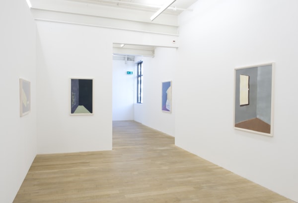 Installation view, Zilla Leutenegger: Lights Out, Galerie Peter Kilchmann, Zurich, Switzerland, 2017, Photo: Sebastian Schaub