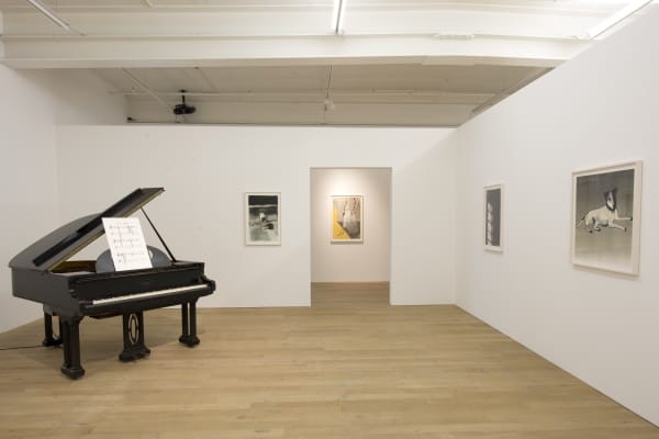 Installation view, Zilla Leutenegger: Casa Blanca, Galerie Peter Kilchmann, Zurich, Switzerland, 2017, Photo: Sebastian Schaub