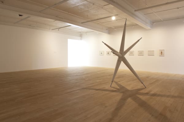 Installation view, Jorge Macchi: Light and Weight, Galerie Peter Kilchmann, Zurich, Switzerland, 2012