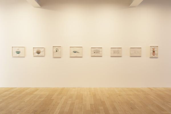 Installation view, Jorge Macchi: Light and Weight, Galerie Peter Kilchmann, Zurich, Switzerland, 2012