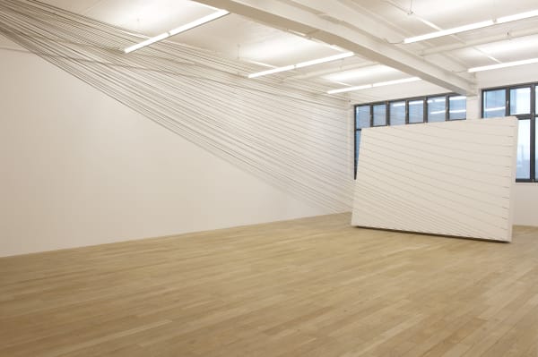 Installation view, Jorge Macchi: Light and Weight, Galerie Peter Kilchmann, Zurich, Switzerland, 2012