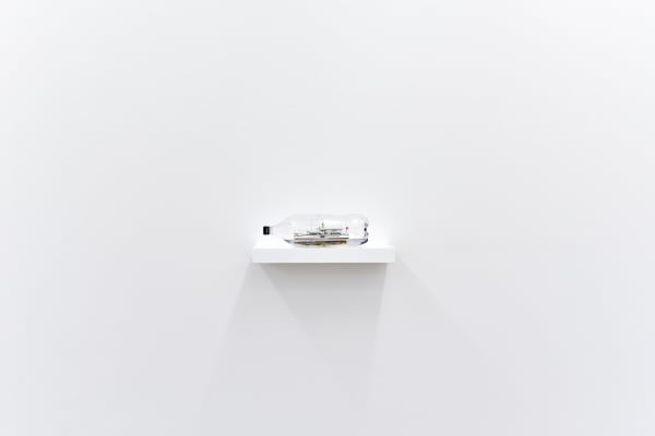 Installation view, Jorge Macchi: Drift Bottles, Galerie Peter Kilchmann, Zurich, Switzerland, 2020-2021, Photo: Sebastian Schaub