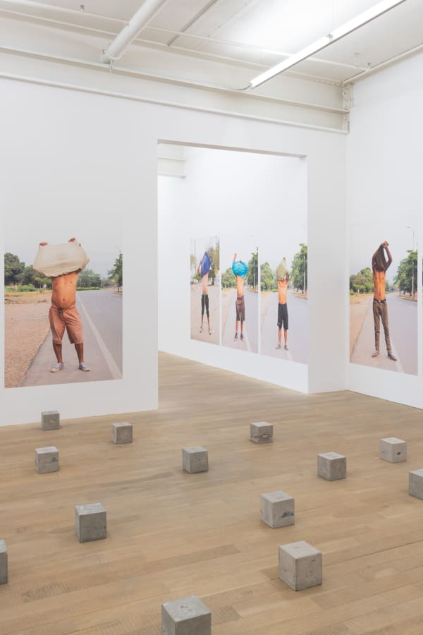 Installation view, Teresa Margolles: Estorbo, Galerie Peter Kilchmann, Zurich, Switzerland, 2022, Photo: Sebastian Schaub