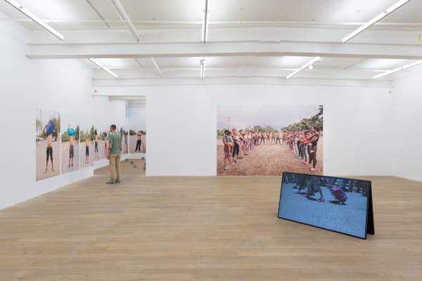 Installation view, Teresa Margolles: Estorbo, Galerie Peter Kilchmann, Zurich, Switzerland, 2022, Photo: Sebastian Schaub