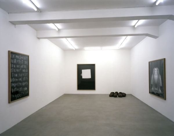 Installation view, Fabian Marti: Ape, Mom, I, Galerie Peter Kilchmann, Zurich, Switzerland, 2007