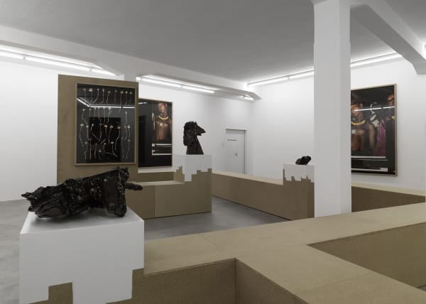 Installation view, Fabian Marti: New Work, New Work, Galerie Peter Kilchmann, Zurich, Switzerland, 2008