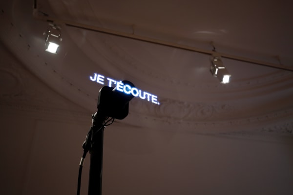 Installation view, Maja Bajević: Echos, Centre culturel Jean Cocteau, Les Lilas, France, 2022