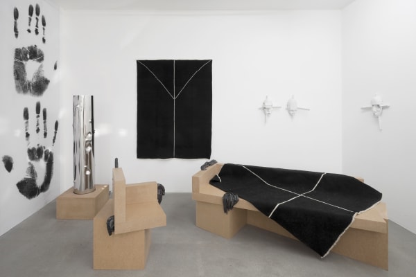 Installation view, Fabian Marti: End Egoic Mind, Galerie Peter Kilchmann, Zurich, Switzerland, 2010, Photo: Gunnar Meier