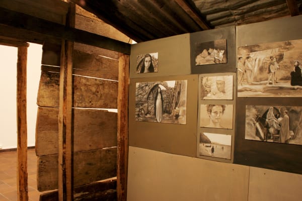Installation view, Adrian Paci, Secondo Pasolini, Galerie Peter Kilchmann, Zurich, Switzerland, 2005