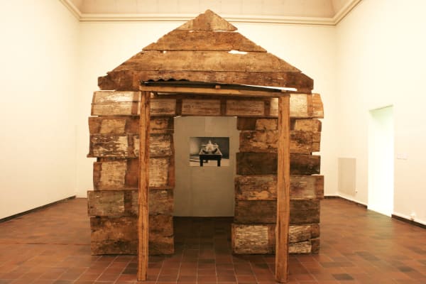 Installation view, Adrian Paci, Secondo Pasolini, Galerie Peter Kilchmann, Zurich, Switzerland, 2005