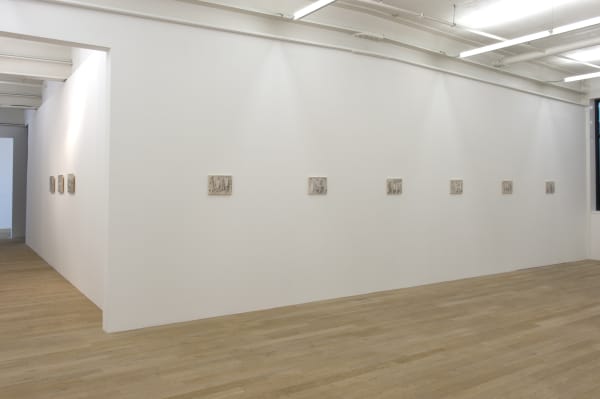 Installation view, Adrian Paci: The Encounter, Galerie Peter Kilchmann, Zurich, Switzerland, 2011