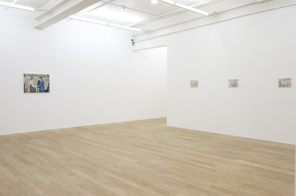 Installation view, Adrian Paci: The Encounter, Galerie Peter Kilchmann, Zurich, Switzerland, 2011