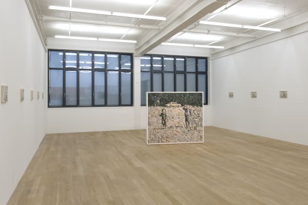 Installation view, Adrian Paci: The Encounter, Galerie Peter Kilchmann, Zurich, Switzerland, 2011