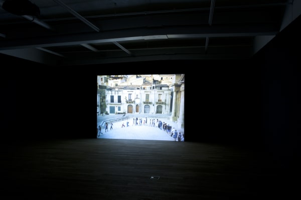 Installation view, Adrian Paci: The Encounter, Galerie Peter Kilchmann, Zurich, Switzerland, 2011