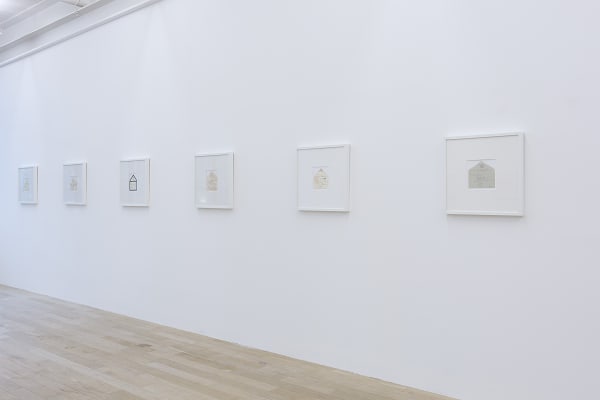 Installation view, Adrian Paci: Sue Proprie Mani, Galerie Peter Kilchmann, Zurich, Switzerland, 2016