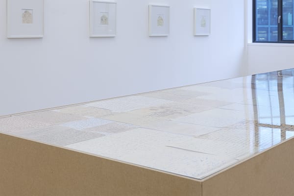 Installation view, Adrian Paci: Sue Proprie Mani, Galerie Peter Kilchmann, Zurich, Switzerland, 2016