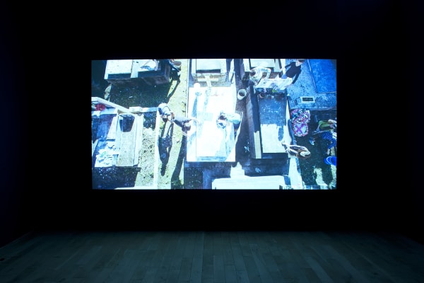 Installation view, Adrian Paci: Sue Proprie Mani, Galerie Peter Kilchmann, Zurich, Switzerland, 2016