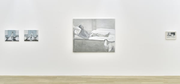 Installation view, Adrian Paci: Prova, Galerie Peter Kilchmann, Zurich, Switzerland, 2020