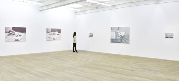 Installation view, Adrian Paci: Prova, Galerie Peter Kilchmann, Zurich, Switzerland, 2020