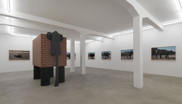 Installation view, Javier Telléz: Der Brief über die Blinden zum Gebrauch für die Sehenden, Galerie Peter Kilchmann, Zurich, Switzerland, 2008