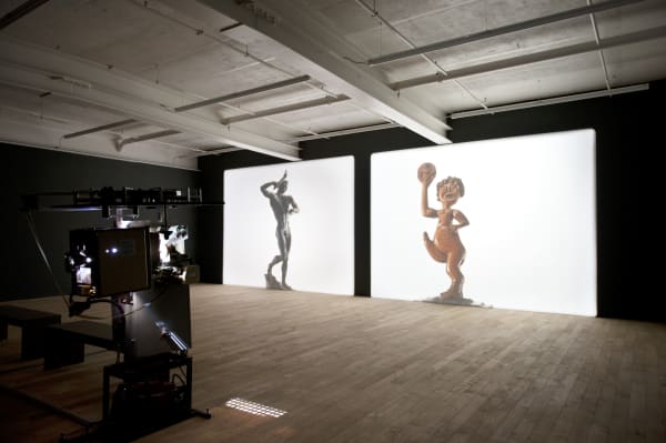 Installation view, Javier Telléz: Rotations, Galerie Peter Kilchmann, Zurich, Switzerland, 2008