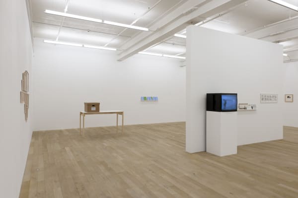Installation view, Tercerunquinto: Estrategia y ánimo, Galerie Peter Kilchmann, Zurich, Switzerland, 2013, Photo: Sebastian Schaub