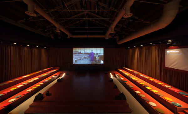 Installation view, Maja Bajević, All the World’s Futures, 56th Venice Biennale, Venice, Italy, 2015
