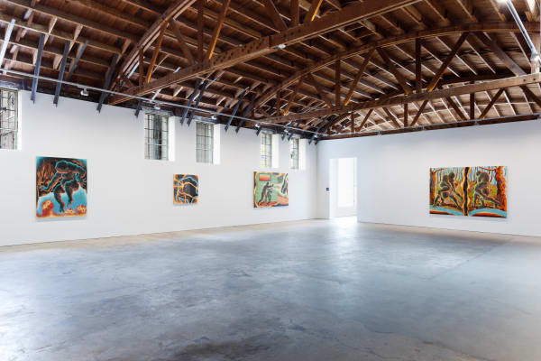 Installation view, Didier William: Things Like This Don’t Happen Here, James Fuentes Gallery, Los Angeles, US, 2023, Courtesy of James Fuentes Gallery and the artist