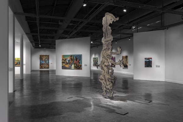 Installation view, Didier William: Nou Kite Tout Sa Dèyè, Museum of Contemporary Art, North Miami, US, 2022-2023, Photo: Michel Lopez