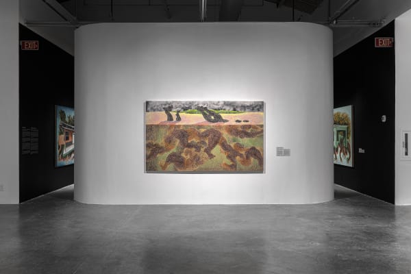 Installation view, Didier William: Nou Kite Tout Sa Dèyè, Museum of Contemporary Art, North Miami, US, 2022-2023, Photo: Michel Lopez